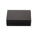 Plastic Electrical Junction Box Instrument Chassis DIY Black Case 125X80X32mm