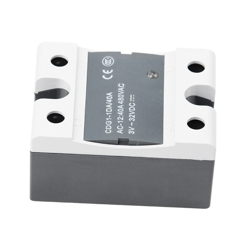 Single-phase SSR-DA 40A  DC-AC Contactless Solid State Relay For Heated Bed 3D Printer Parts