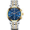 STRYVE S9601 Luminous Display Fashion Stainless Steel Strap Zinc Alloy Case 24hours Display Men Quartz Watch