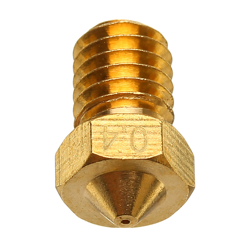 TRONXY V6 0.2/0.3/0.4/0.5/0.6/0.8mm M6 Thread Brass Extruder Nozzle For 3D Printer Parts