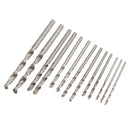 25pcs HSS Micro Twist Drill Bits Set 0.5mm-3.0mm Straight Shank PCB Twist Drill Bits