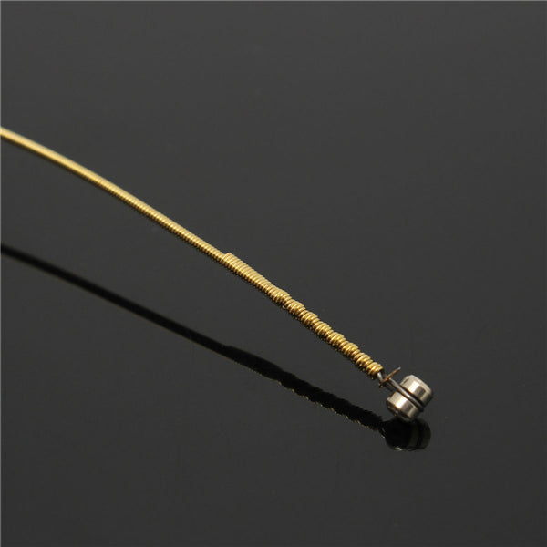 Set of 6 Copper Guitar Strings For Acoustic Guitar