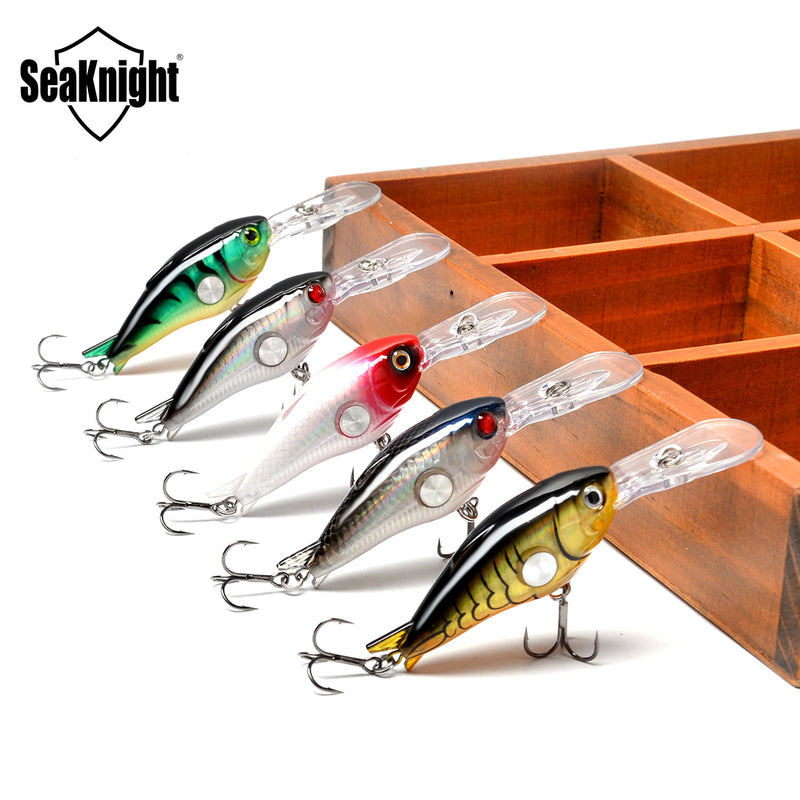 SeaKnight SK003 1PCS Fishing Lures Floating 1.8M-3.9M 55mm 10g Crank Artificial Hard Fishing Bait