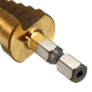 HSS Hex Shank Pagoda Step Drill Bit from 4-12/4-20/4-32