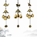 Wind Chimes Bells Lucky Fish Elephant Garden Outdoor Windows Hanging OrnamentDecorations
