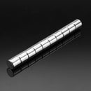 Effetool 10pcs N50 10x10mm Round Magnets Rare Earth NdFeB Neodymium Magnets