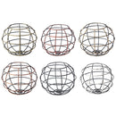 Iron Vintage Ceiling Light Fitting Lamp Bulb Sphere Shape Cage Bar Cafe Lampshade