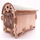 Puzzle Education Retro Treasure Box Creative Ornaments 40Pcs Assembly Relaxing Handmade Treasure Chest Home Decorations