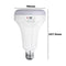E27 USB Rechargeable Pure White LED Emergency Flashlight Camping Lighting Bulb Lamp AC220V
