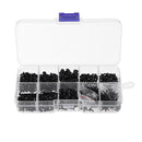 Suleve MXCP4 500Pcs P hilips Button Head Screw Carbon Steel Mini Electronic Notebook Laptop Repair Screw Self-Tapping Bolt Assortment Kit
