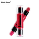 Music Flower Matte Mousse Lips Makeup Lip Stick Blush Effect Dual Function
