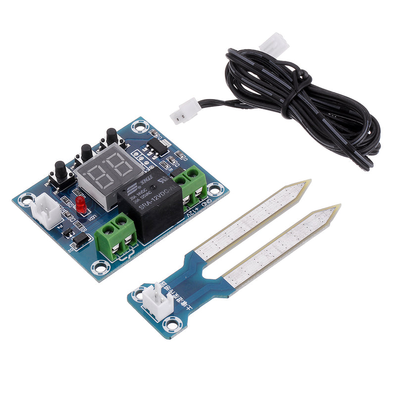 XH-M214 Soil Moisture Sensor Controller Module Digital Display Flower Planting Automatic Watering