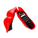 Red Lip Telephone Corded Landline Cable for Home Bar Office Phones Furniture Decor
