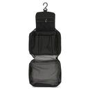 Mens Travel Hanging Toiletry Wash Shower Bag Organizer Kit Case Black&Blue