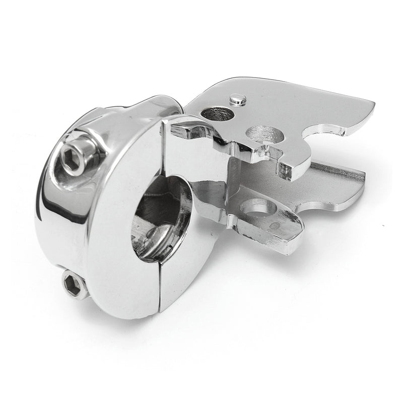 Clutch Lever Mount Bracket Perch Clamp For Harley Touring Dyna Softail Sportster