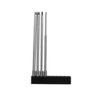 Broppe 4Pcs 150mm Magnetic 3.0-6.0mm Flat Head Slotted Tip Screwdrivers Bits