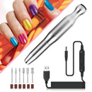 DROW 12V Professional USB Electric Nail Drill Tools Machine Portable Salon Manicure Polishing File