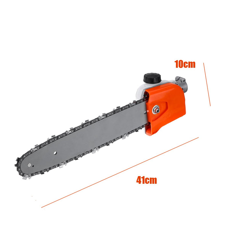 28mm 9 Spline Pole Chainsaw Saw Tree Cutter Gear Head Pole Saw Chain Saw Attachment Tool