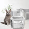 2L Automatic Clear Waterer Pet Cat Dog Water Dispenser Drinking Fountain Feeder Machine