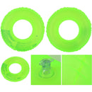 PVC  Inflatable Fluorescence Swim Ring Swimming Pool Water Float Party Beach Raft Toy