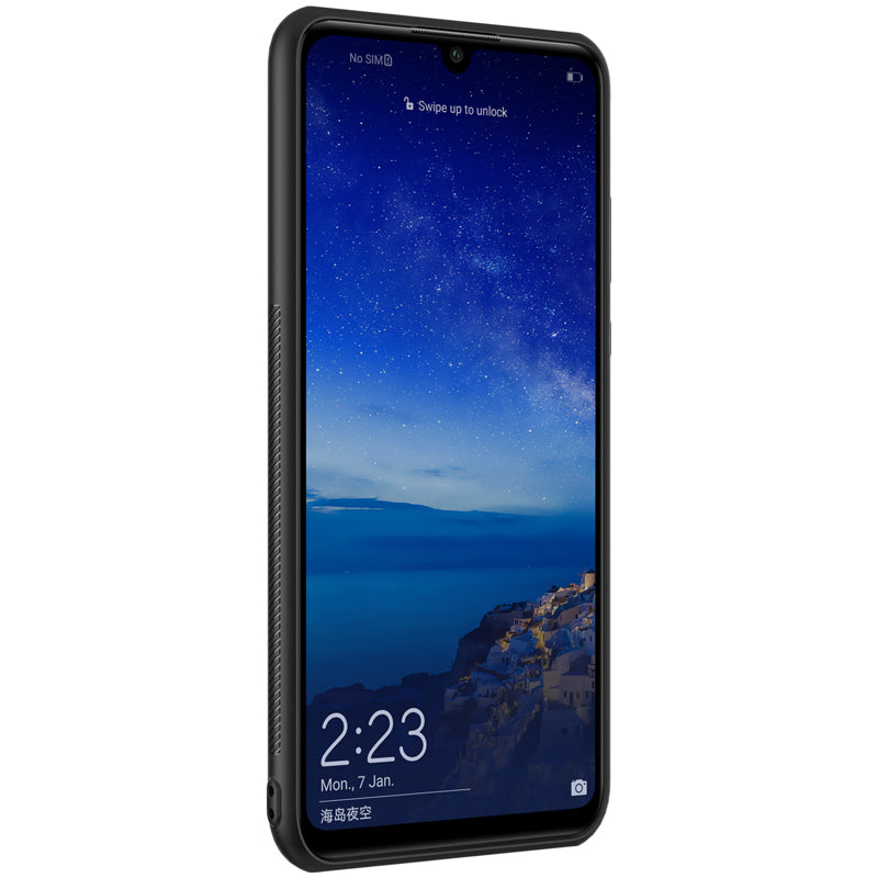 NILLKIN Synthetic Fiber Anti-fingerprint Protective Case for HUAWEI P30 Lite