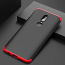 Bakeey 3 in 1 Double Dip 360 Full Protection PC Protective Case For OnePlus 6