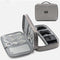 Boona 28*21cm Double-layer Digital Accessories Storage Bag USB Cable Charger Organizer Tablet Bag