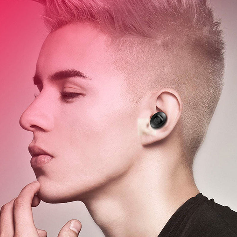 XG12 TWS Wireless bluetooth 5.0 Earphone Single Dual Earbuds CVC8.0 Noise Cancelling Headphone with Mic