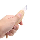 7Pcs Wood Carving Cutter Peeling Curved Woodwork Sculptural Carving Tool Set