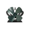 4-Blade Heat Powered Stove Fan Silent Quiet Anodizing Aluminum Fan