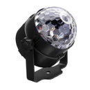 RGB Self-propelled Flash Mode Remote/ Voice Control LED Stage Light Crystal Ball Disco Club DJ Part