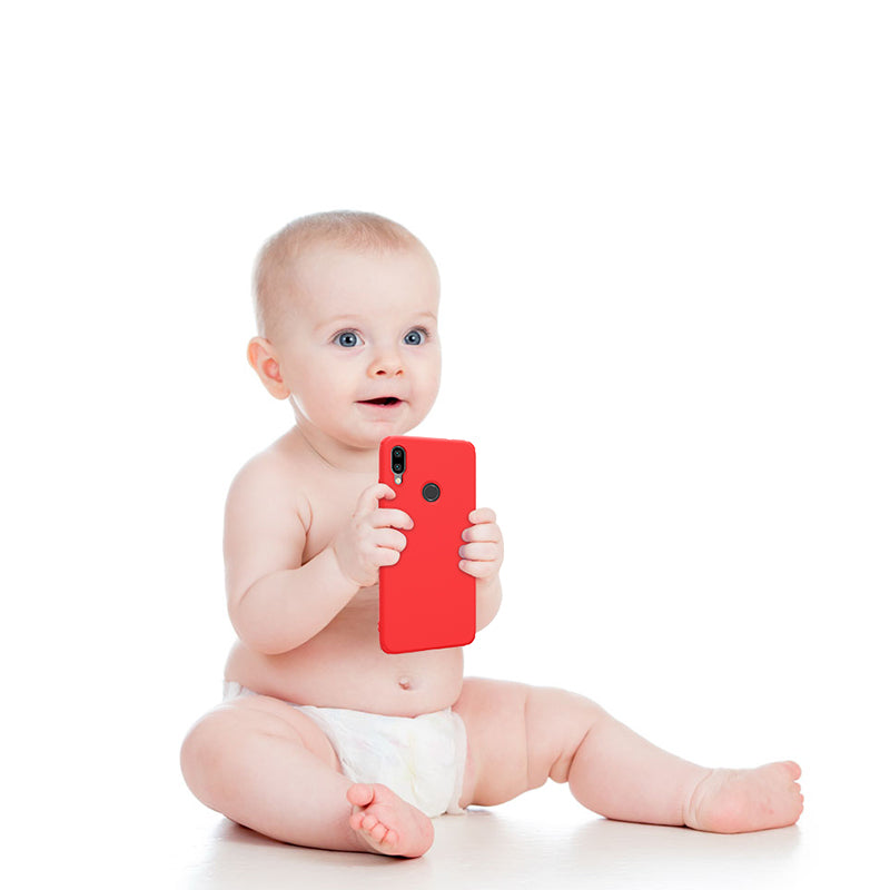 NILLKIN Smooth Soft Rubber TPU Shockproof Protective Case for Xiaomi Redmi Note 7 / Redmi Note 7 Pro