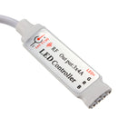 19 Key RF Wireless Remote LED Controller DC Plug To 4Pin For RGB 5050 3528 Strip Light DC 12V-24V