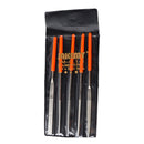 JAKEMY JM-FL1-1 5pcs Diamond Shaping Rasp Small Woodworking Rasp Half Round Triangular Flat Quartet