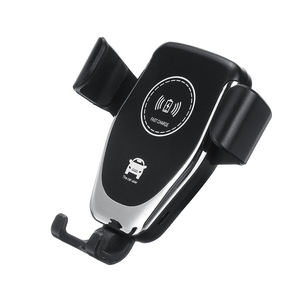 10W 7.5W 5W Qi Wireless Charger Infrared Sensor Air Vent Car Phone Holder For 4.0-6.5 Inch Smart Phone