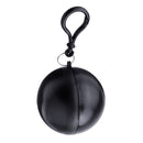 Outdoor Portable Raincoats Ball Moving Boxes Disposable Raincoat Camping Fishing Travel Emergency Poncho Key Chain