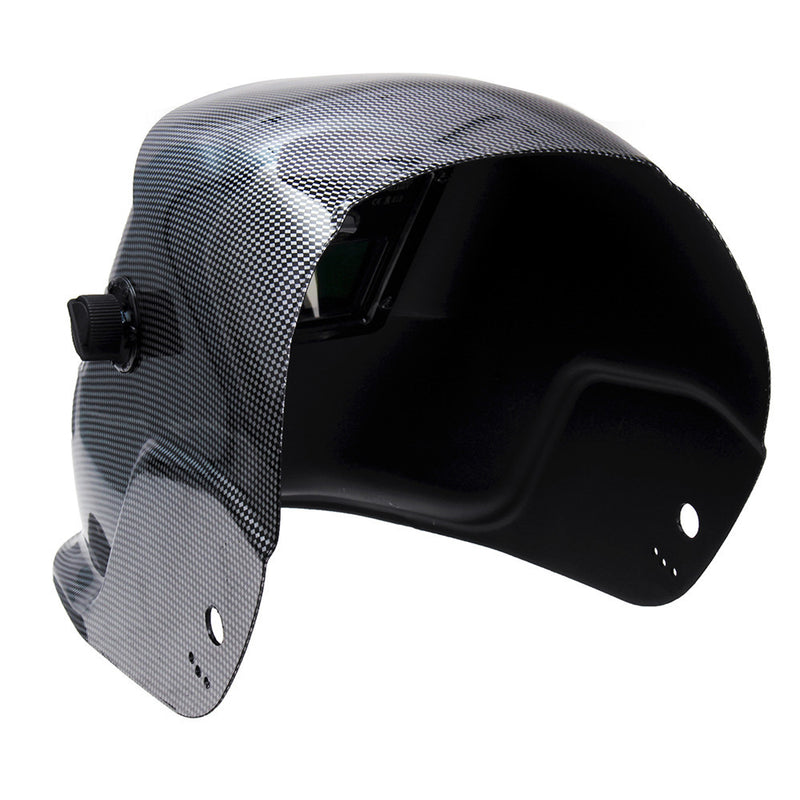 Solar Auto Darkening Welding Helmet Arc Tig Mig Welding Mask Grinding Carbon Fiber