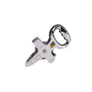 Metric Thick Stainless Steel Plastic Shelf Ruler Portable 30m/50m Hand Crank Steel Frame Ruler Steel Digital Tape Measure