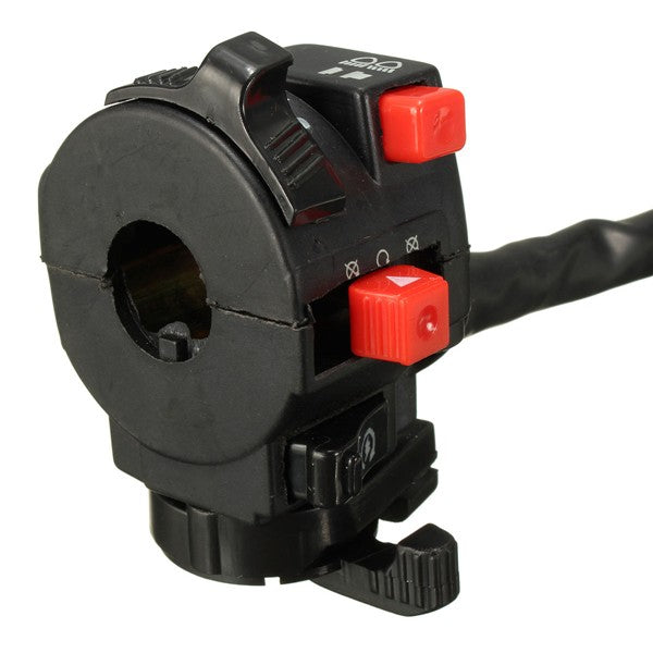 7/8inch Motorcycle Left Switch Headlight 50cc 70cc 90cc 110cc 125cc 150cc 5 Functions