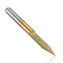 10pcs 3.175mm Shank 30 Degree 0.2mm PCB Engraving Bit Titanium Coated Carbide CNC Cutter Bits