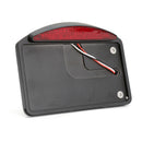 Motorcycle License Plate with LED Tail Light Horizontal SidE Mount Bracket