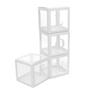 4Pcs DIY Transparent Balloon Box For Boy Girl Baby Shower Wedding Birthday Decorations