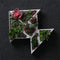 Silicone Flower Pot Mold Triangle Geometric Craft Succulent Plant Concrete Mould
