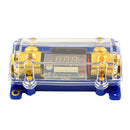 F208 Car Voltage Display 1 in 1 Out 80A Digital ANL Fuse Holder
