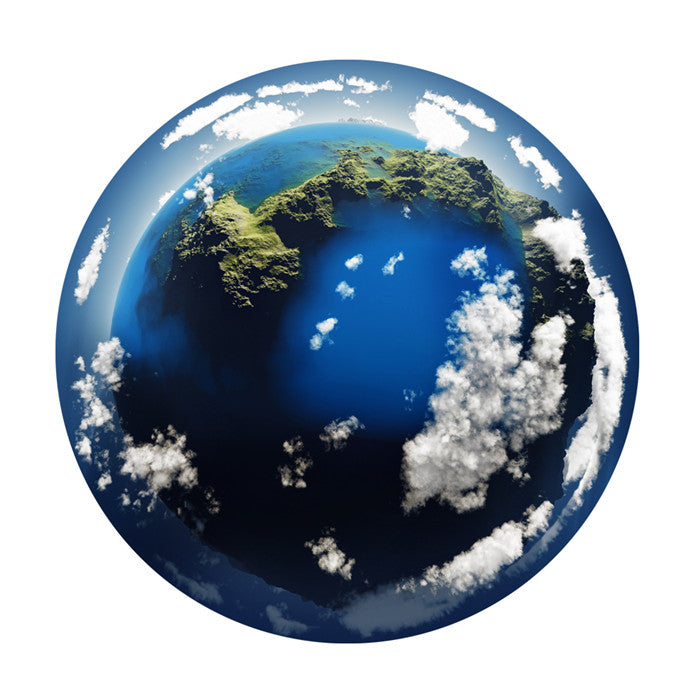 Mouse Pad Decals Mat Sticker PAG Waterproof Removable Desk Stickers Globe Home Decor Gift