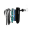 C8 Single bluetooth Business Earphone Lightweight Wireless HiFi Sport Headphone with Mic