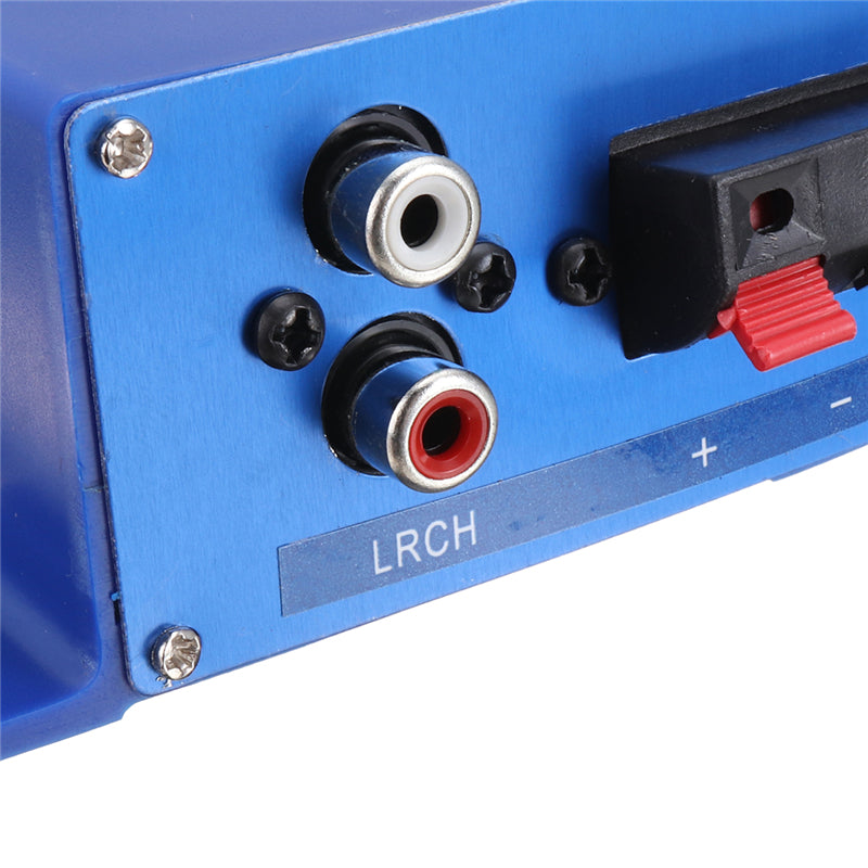 Dual Speaker Power Amplifier Powerful Sound Bass Stereo Audio Power Amplifier