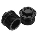 Motocycle Black Anodized Fork Tube Cap Bolt For Harley Sportster 1200 883 XL 1987-2016
