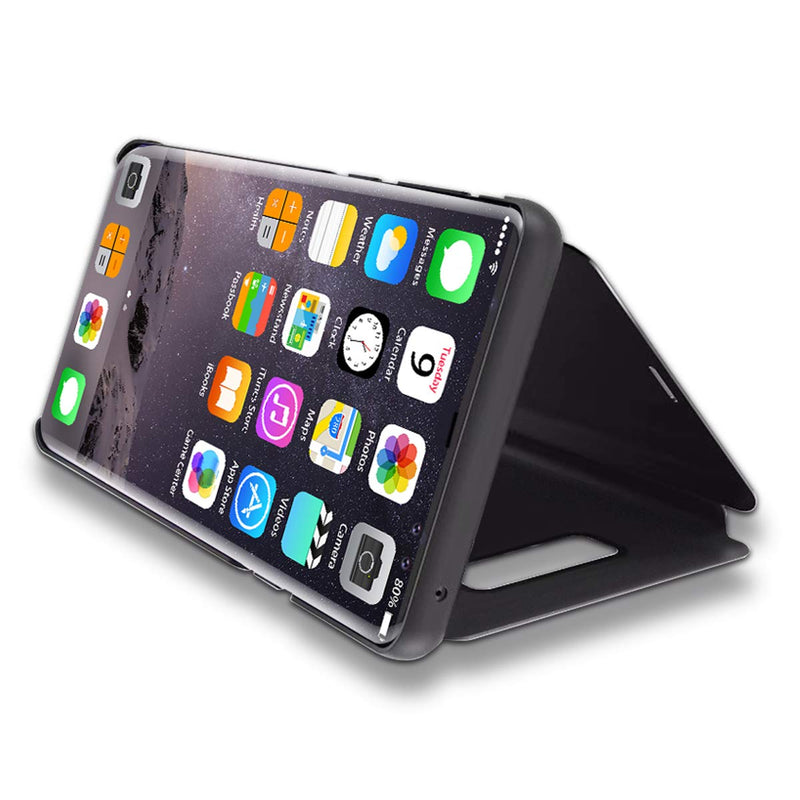 Bakeey Smart Sleep Mirror Window View Bracket Magnetic Flip Protective Case For Samsung Galaxy S10