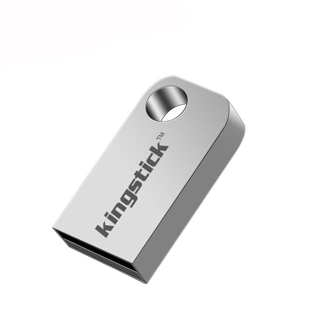Kingstick USB2.0 Flash Drive U Disk Mini Metal USB Disk 32G 64G Pen Drive Memory Stick